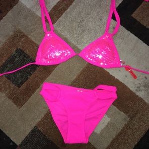 Hot pink Bathing suit